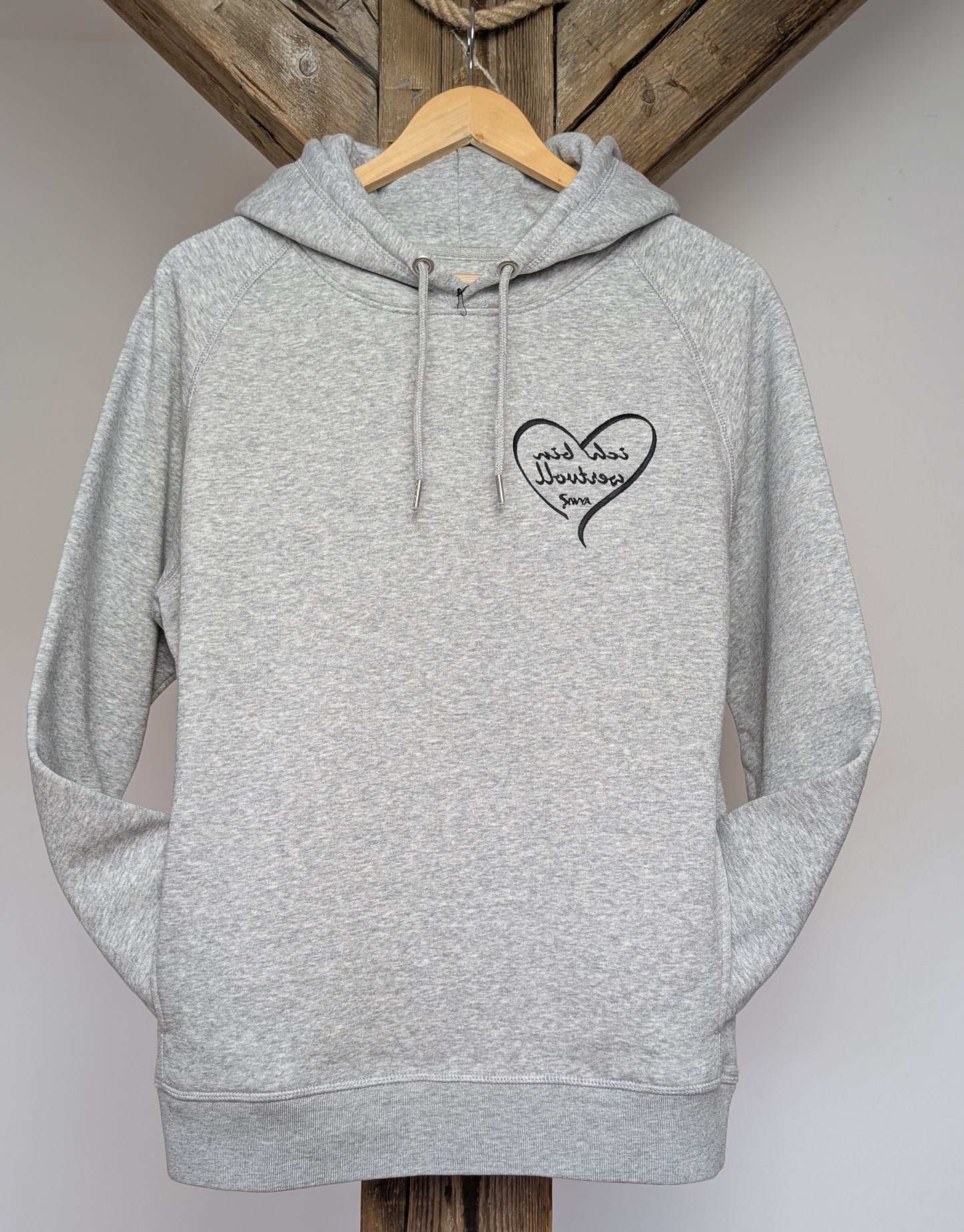 Hoodie Herz Wertvoll