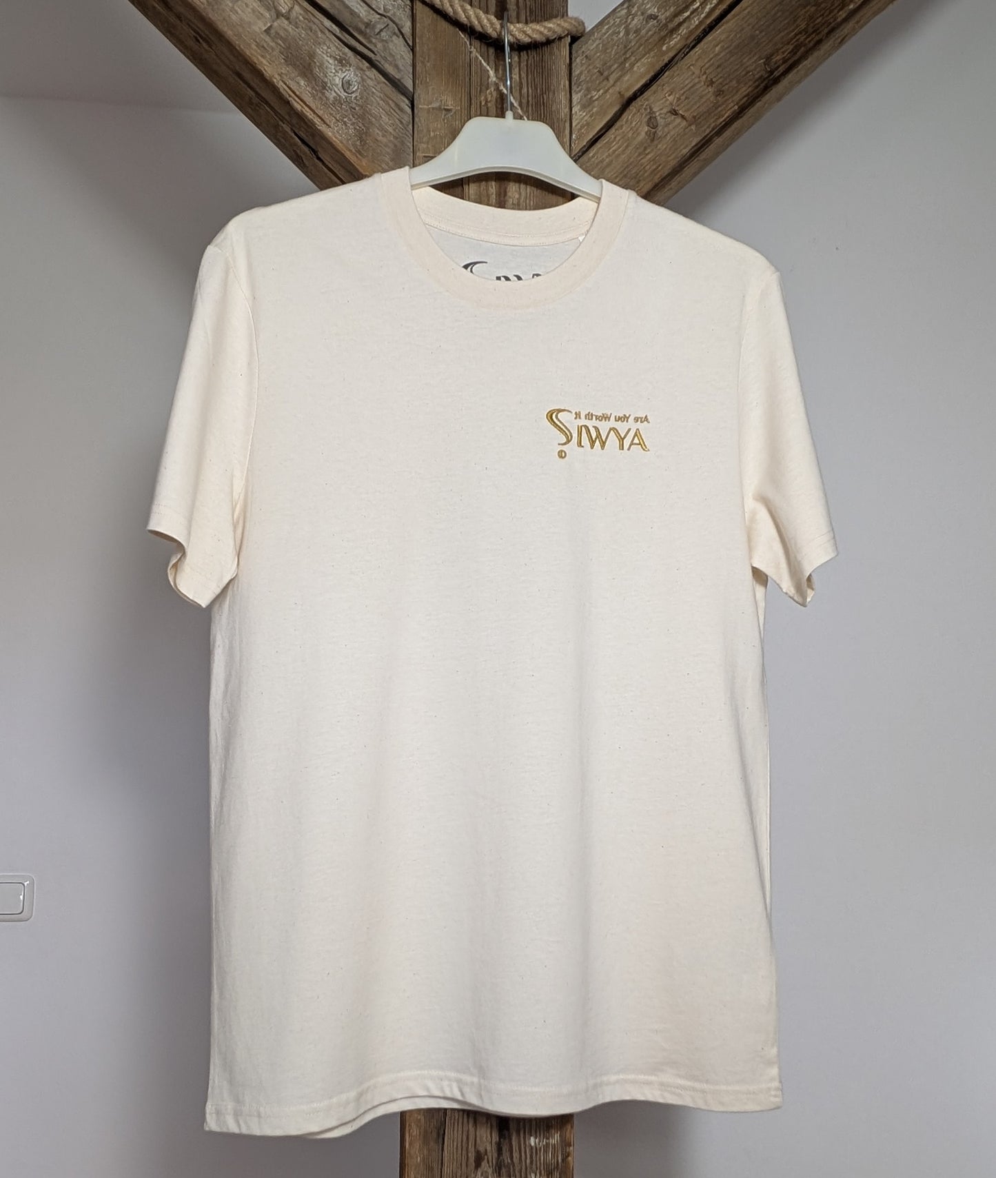 Unisex T-Shirt SIWYA Brand - natural