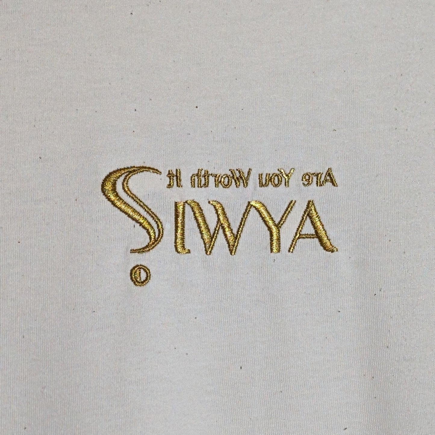 Unisex T-Shirt SIWYA Brand - natural