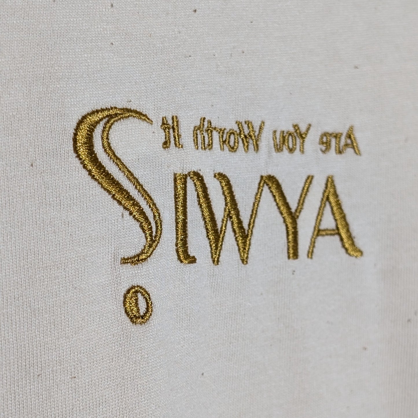 Unisex T-Shirt SIWYA Brand - natural
