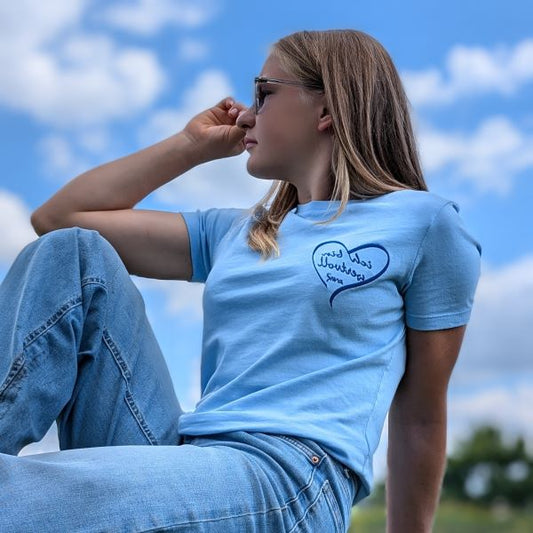 Girl T-Shirt Herz Wertvoll