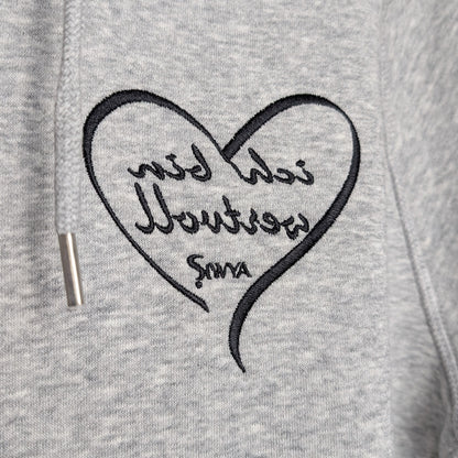 Hoodie Herz Wertvoll