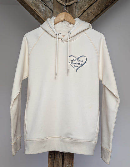 Hoodie Herz Wertvoll - natural