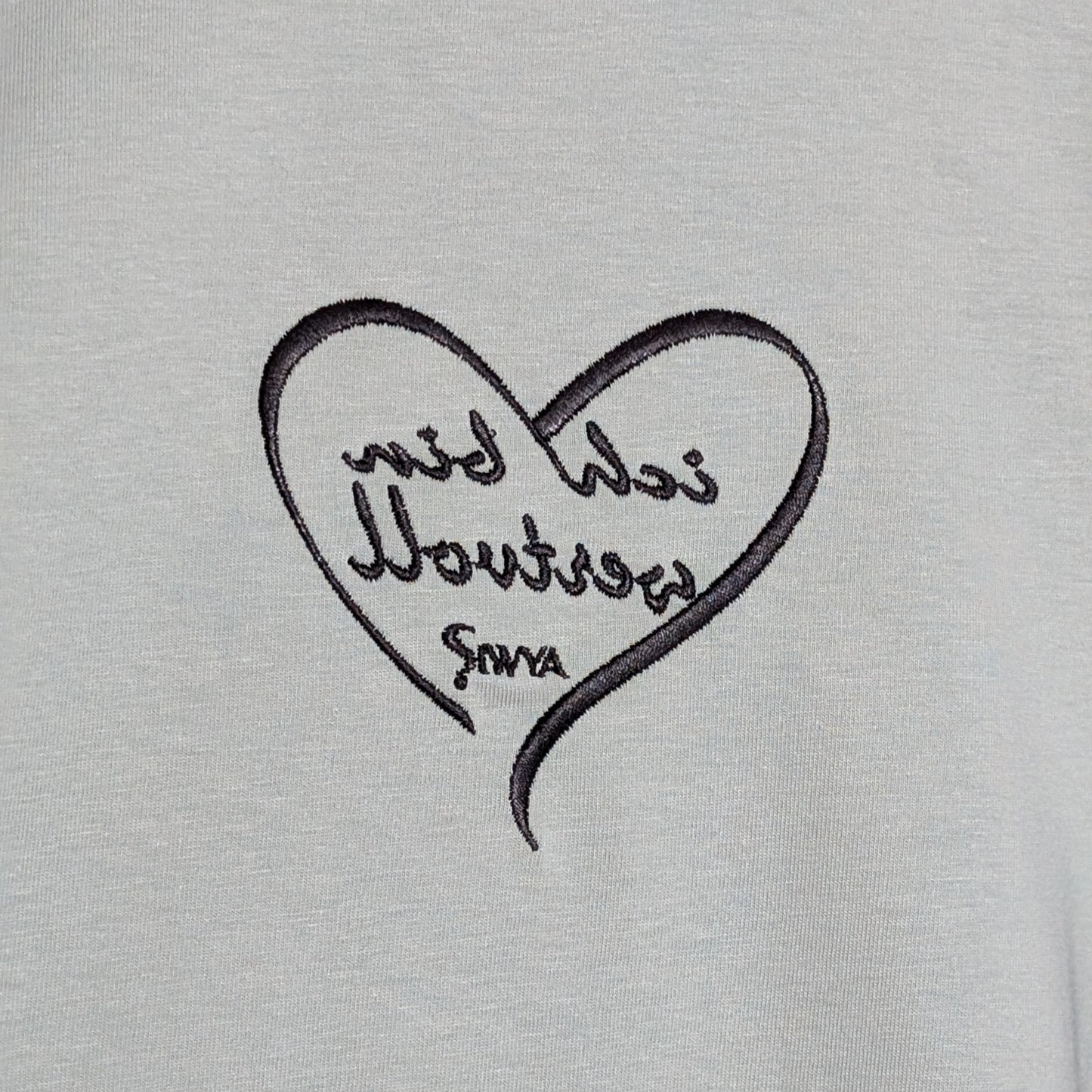 Unisex T-Shirt Herz Wertvoll