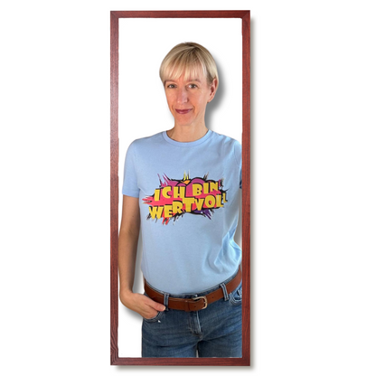 Girl T-Shirt Boom Wertvoll